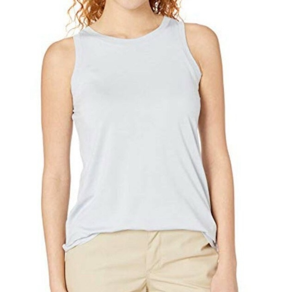 NWT Columbia Blue Sleeveless Omni Wick Shirt